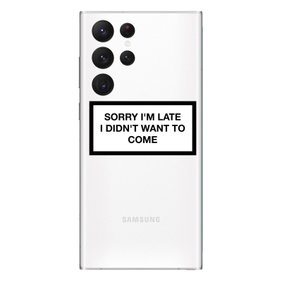Husa Samsung Galaxy S22 Ultra, Silicon Premium, SORRY